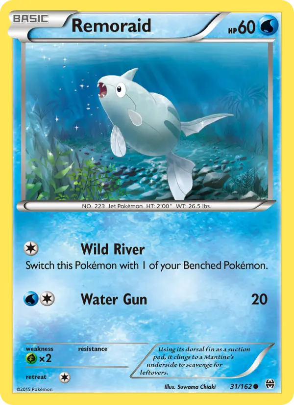 Remoraid, Pokémon card