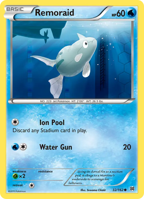 Remoraid, Pokémon card
