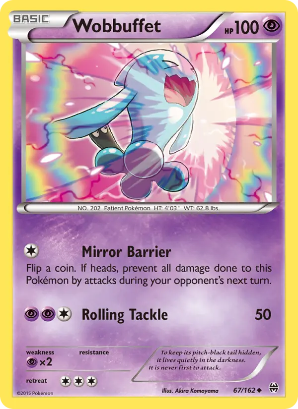 Wobbuffet, Pokémon card