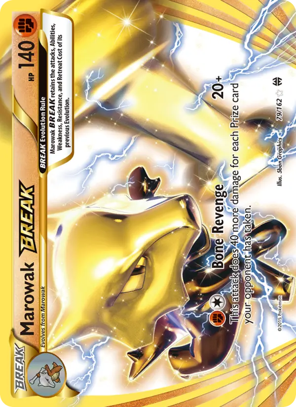 Marowak BREAK, Pokémon card