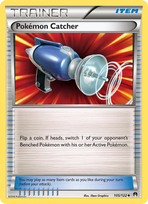 Pokémon Catcher, Pokémon card