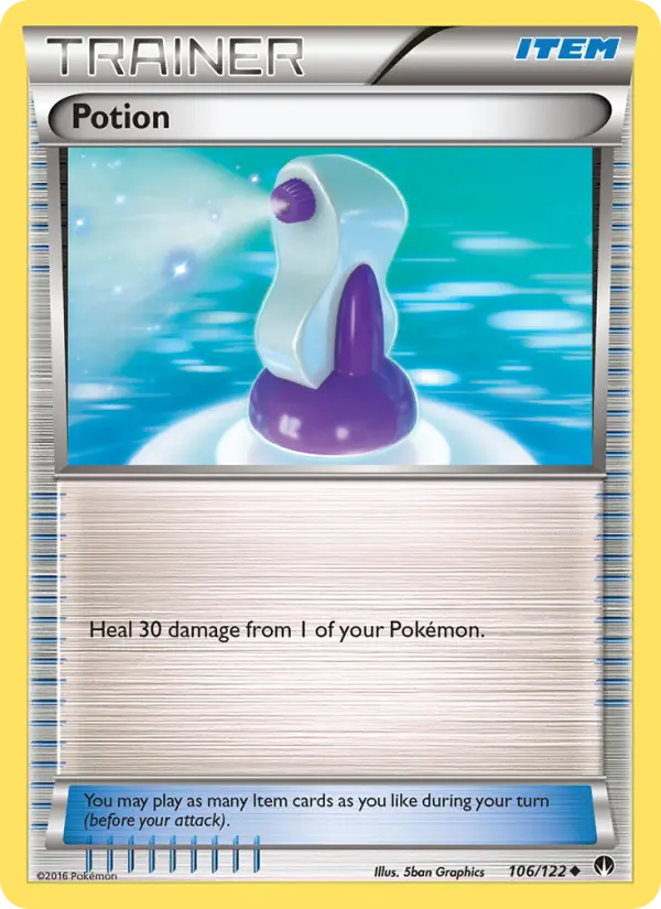 Potion, Pokémon card