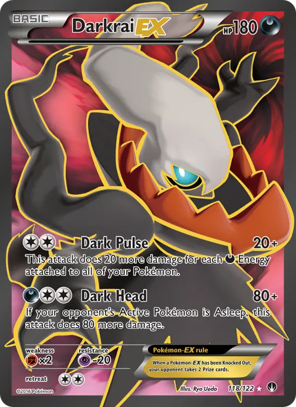 Darkrai EX, Pokémon card