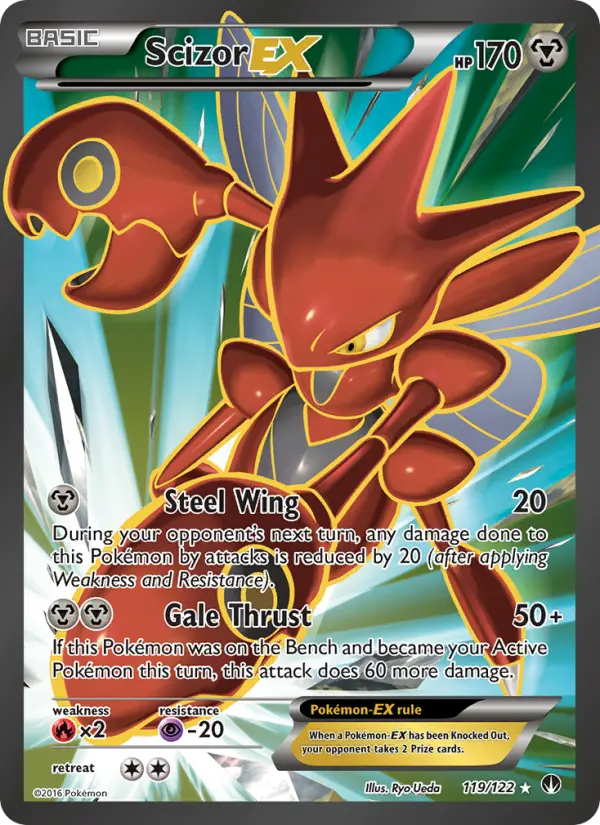Scizor EX, Pokémon card