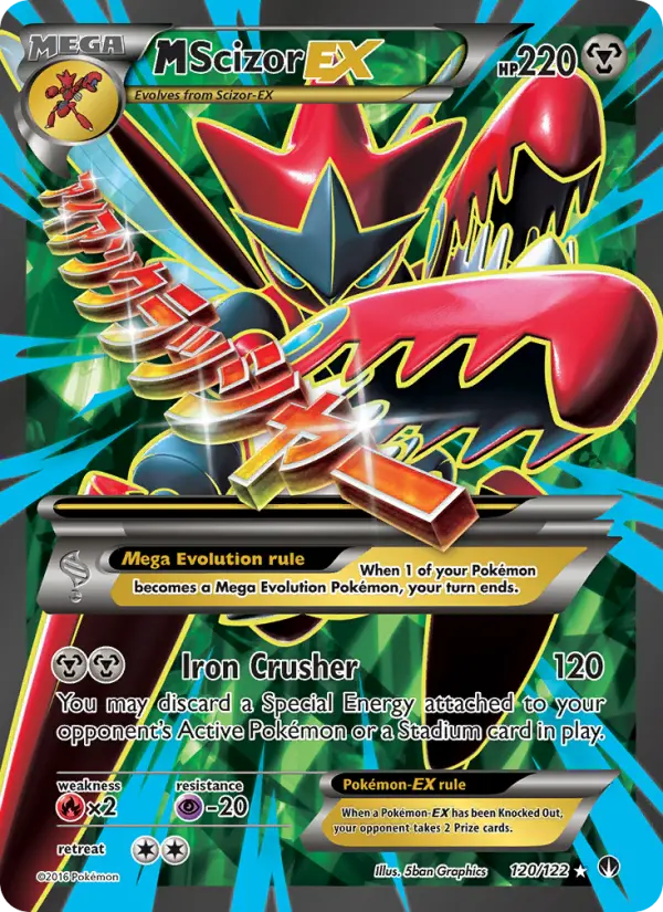 M Scizor EX, Pokémon card