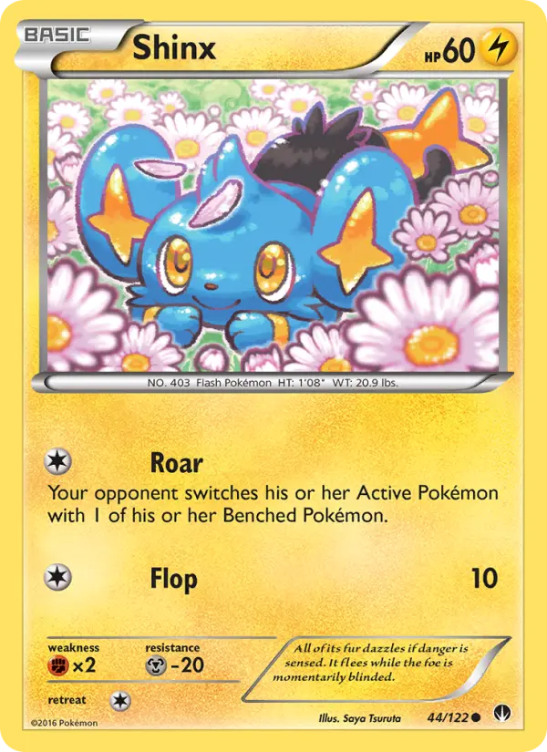 Shinx, Pokémon card