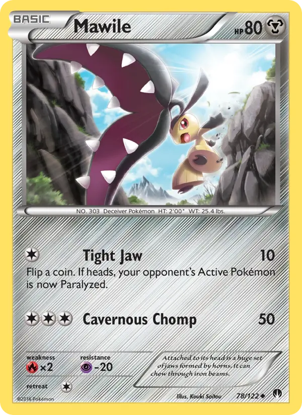 Mawile, Pokémon card