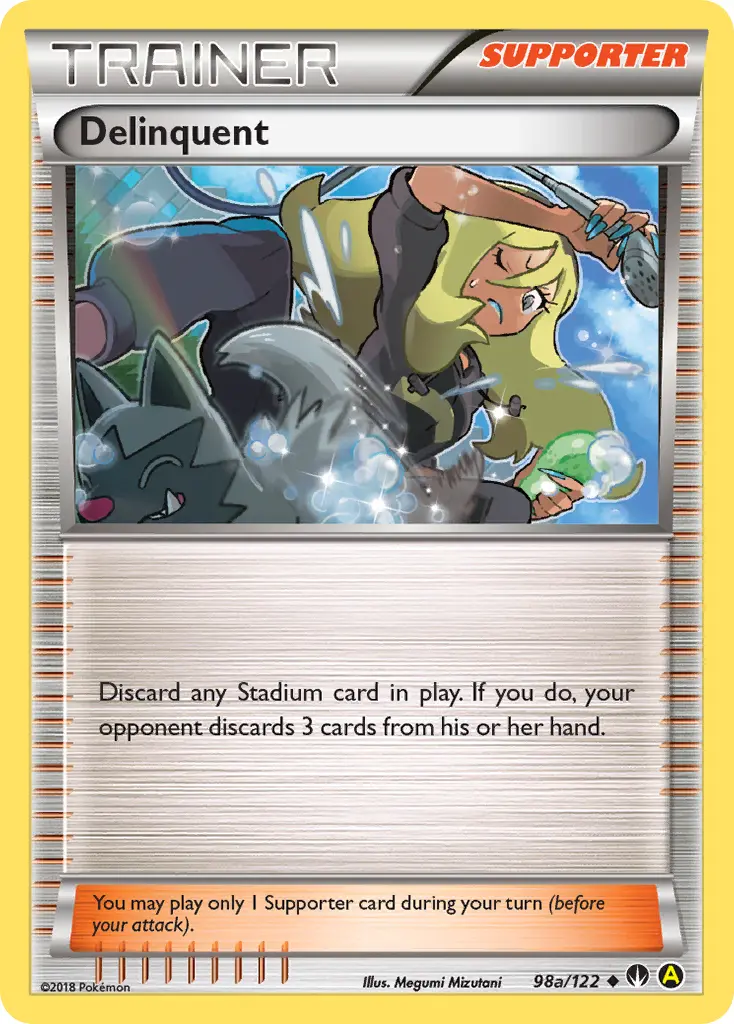Delinquent, Pokémon card