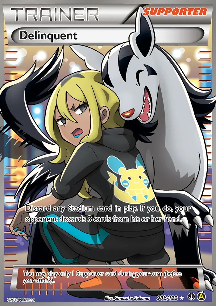 Delinquent, Pokémon card